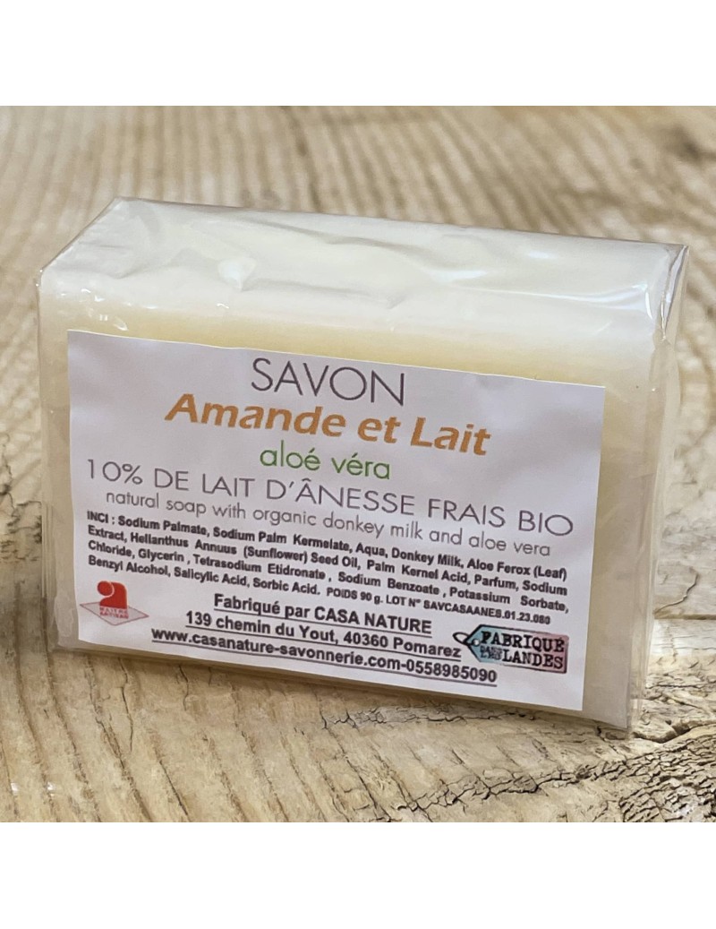 savon au lait d'ânesse...