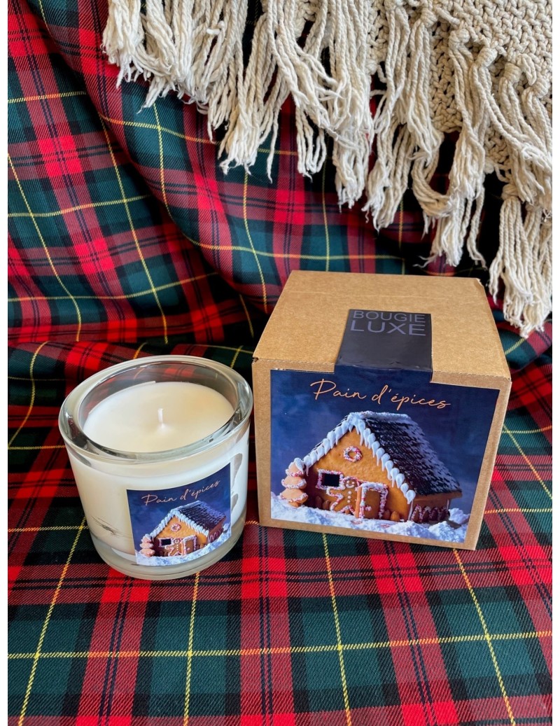 La bougie Luxe de Noël pain...