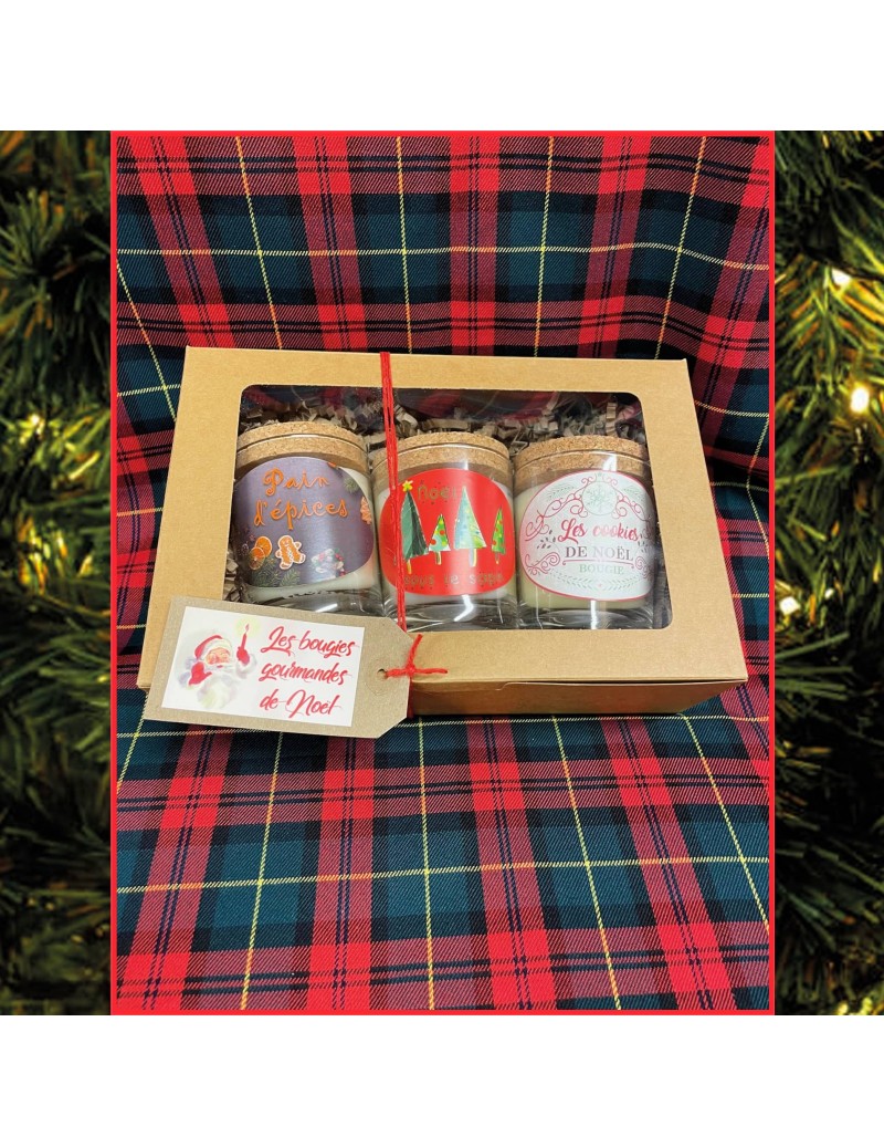 Le coffret de bougies...