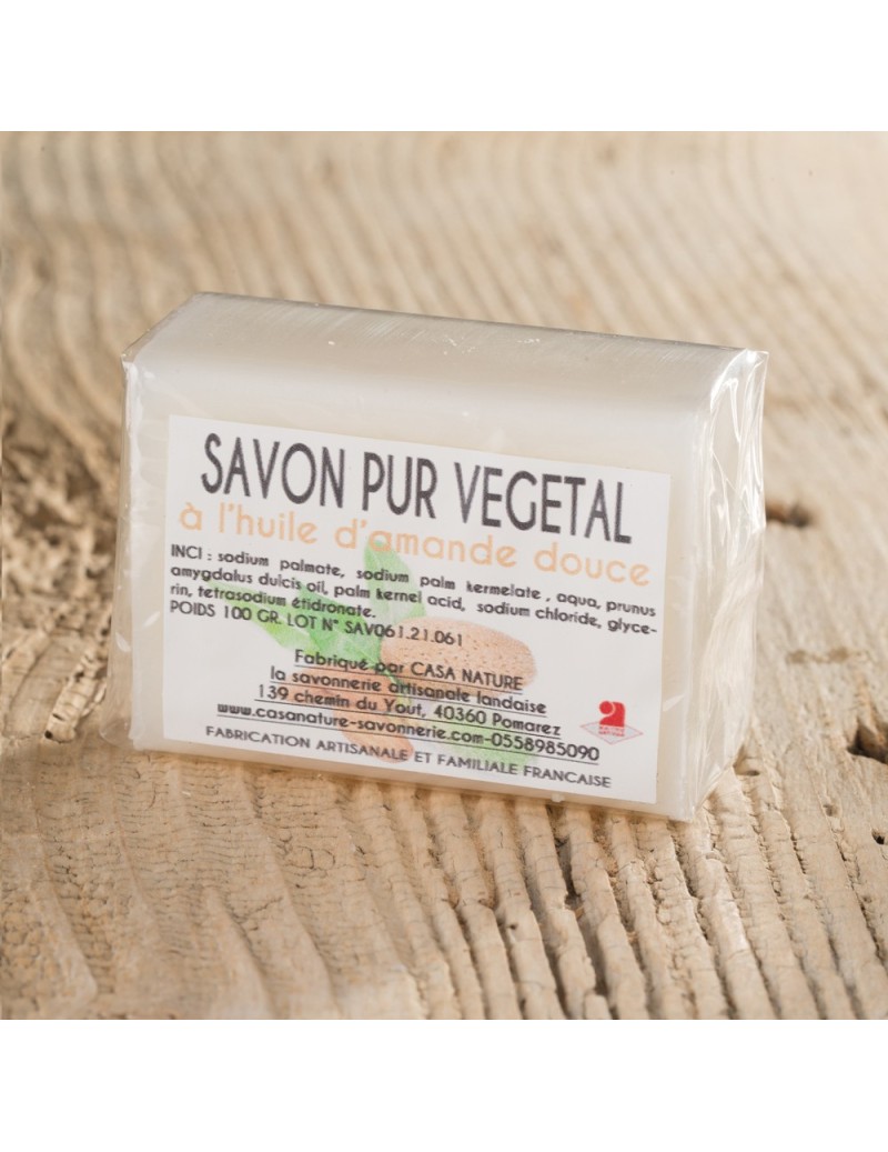 savon extra-doux à l'amande...