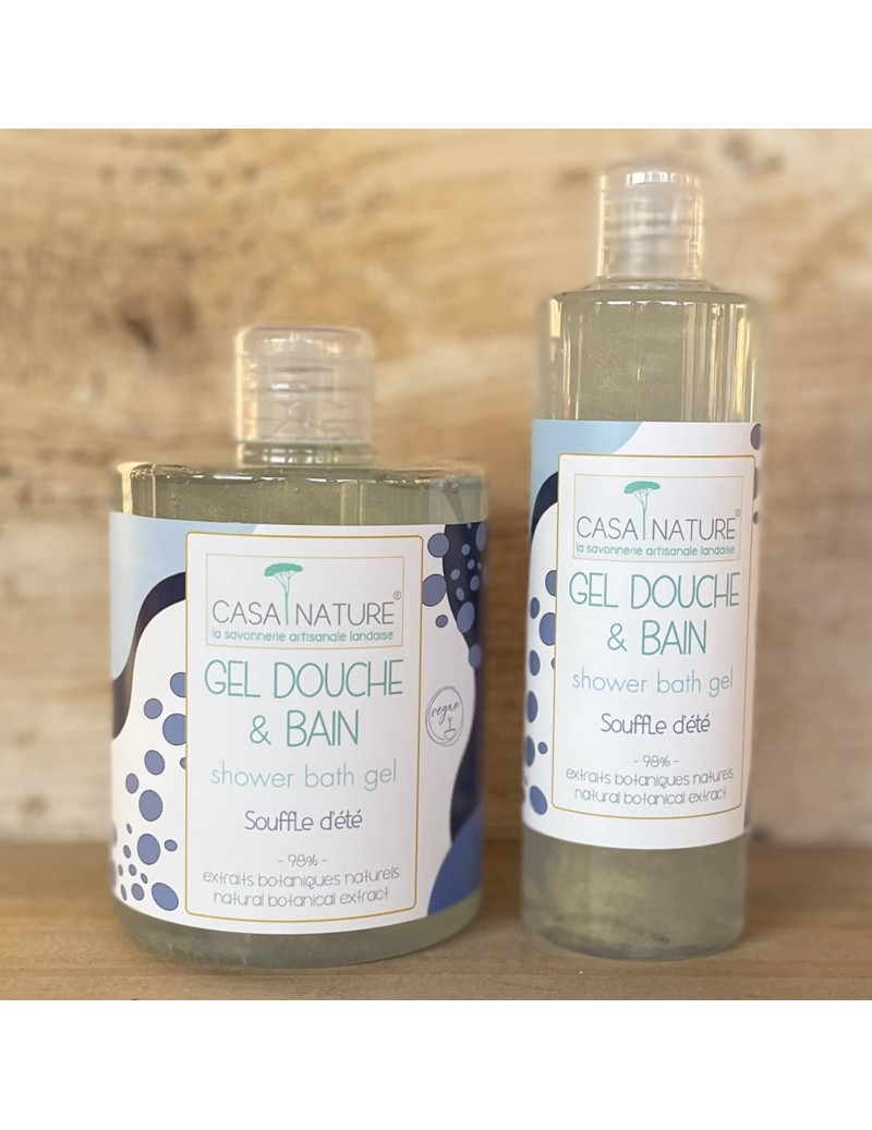 gel bain douche souffle d'été