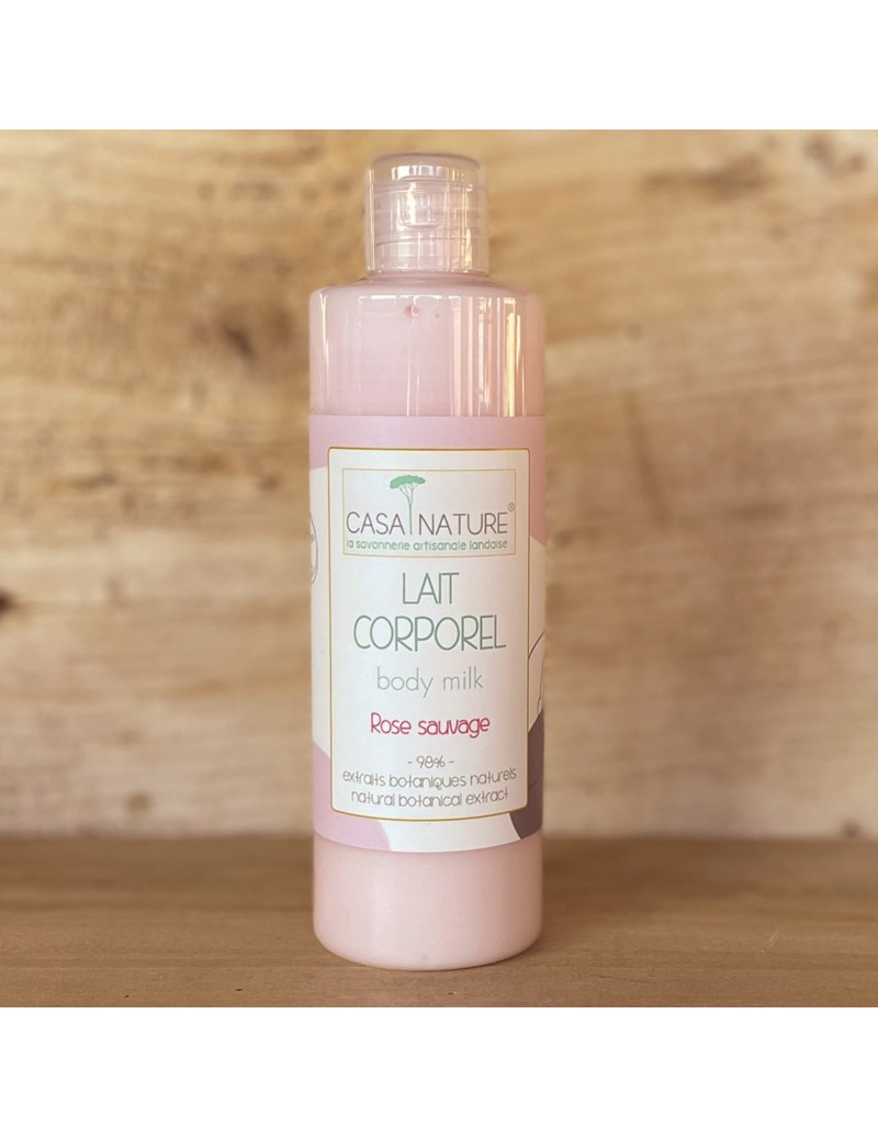 lait corporel rose sauvage