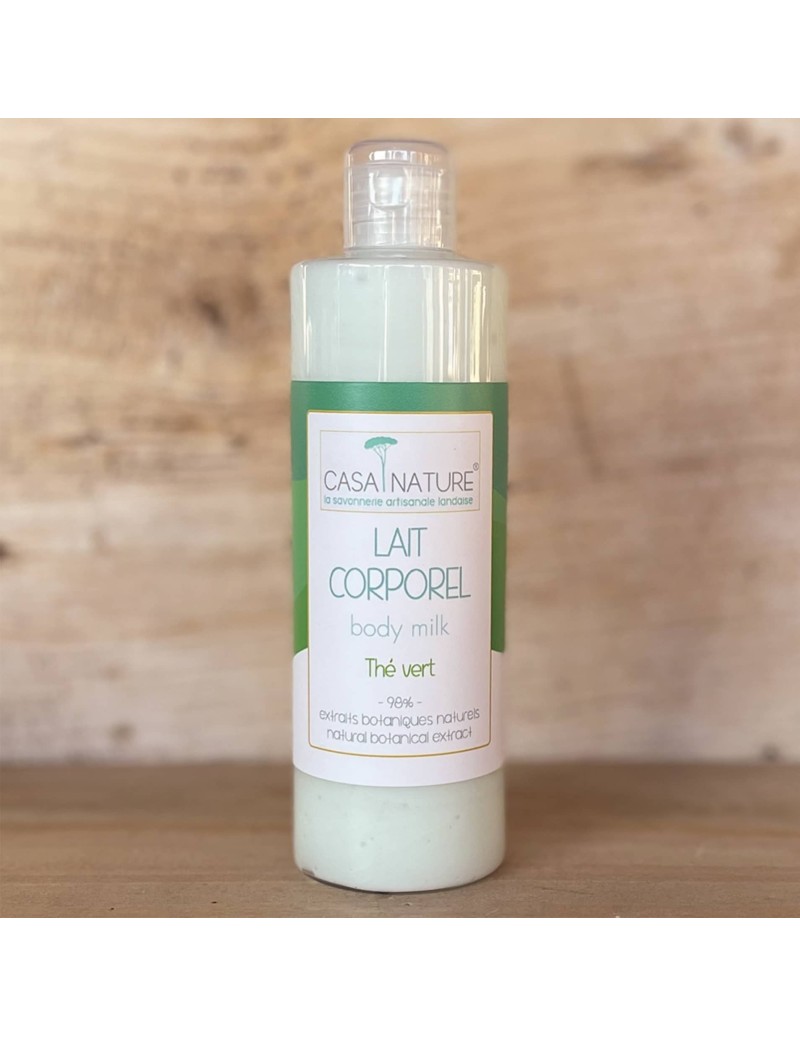 lait corporel thé vert